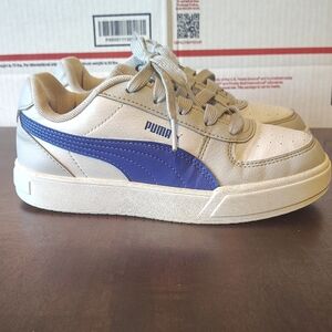 Puma Kids Light Gray Sneakers